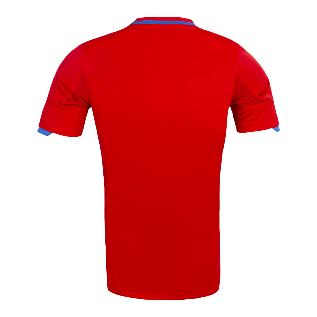 Spanien Hemma Fotbollströjor 2010 Retro