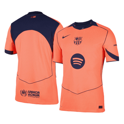 Barcelona Tröja 2025/26 Tredje Autentisk Orange