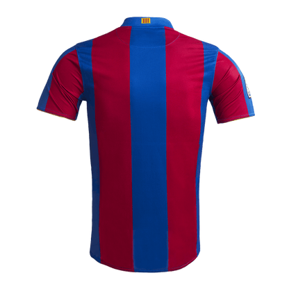 Retro Barcelona Hemma Fotbollströja 2007/08-årsjubileum