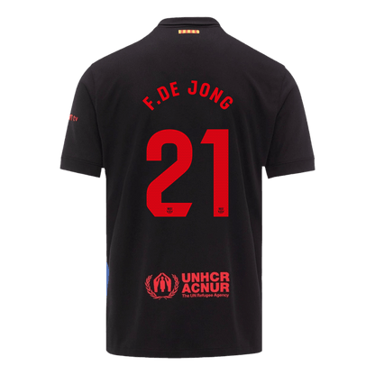Barcelona Borta Fotbollströja F.DE JONG #21 2024/25