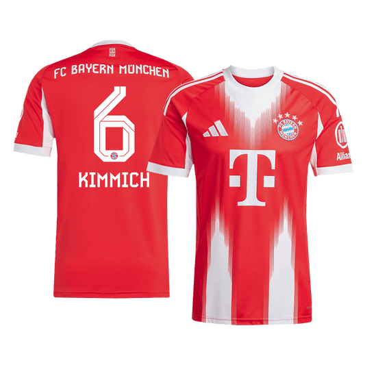 KIMMICH #6 Bayern Munich Tröja 2025/26 Hemma Premium Röd