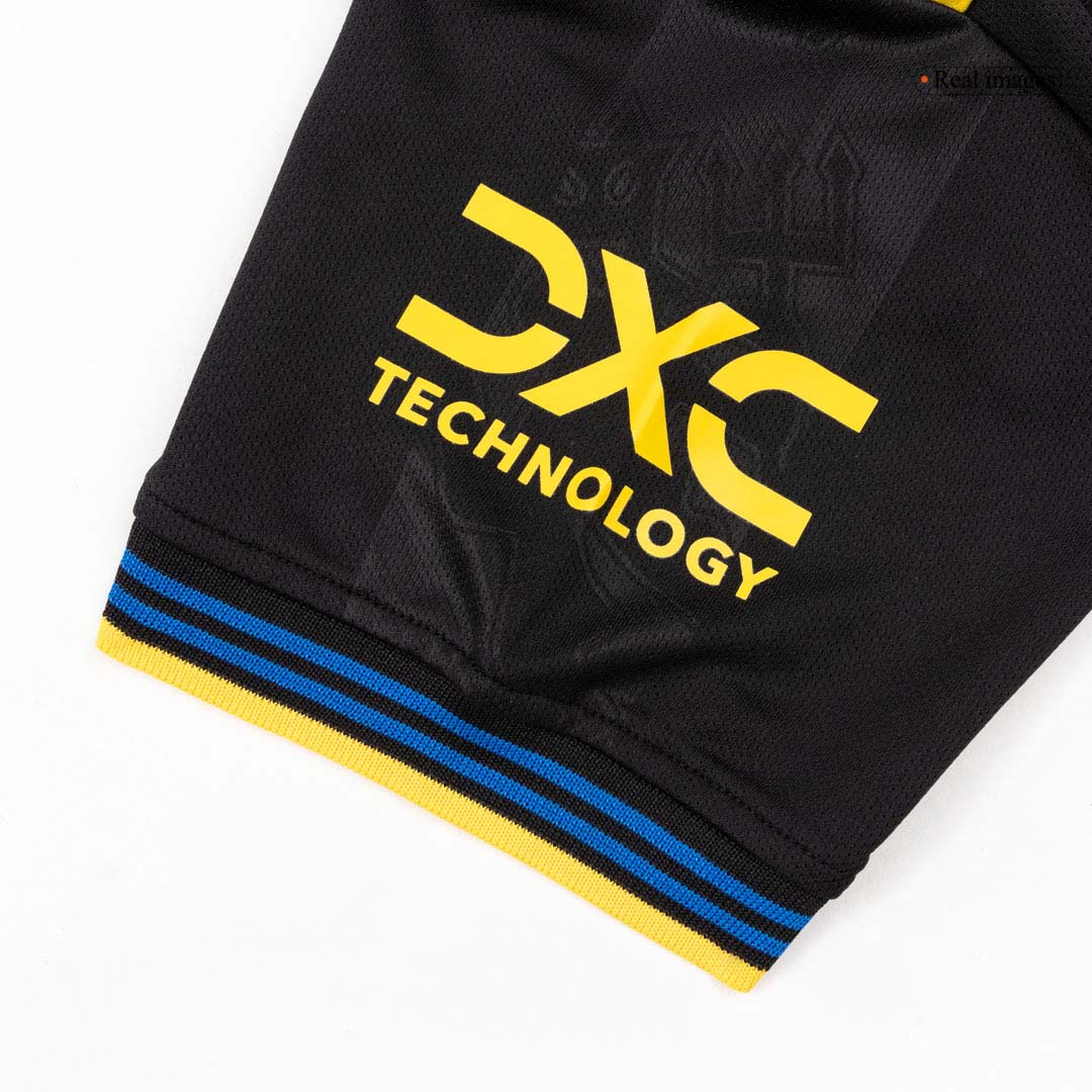 Manchester United Tröja 2025/26 Tredjeställ Svart Barn-7