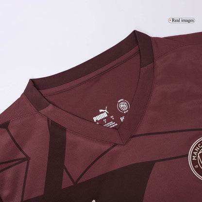 Manchester City Tredjeställ Fotbollströja HAALAND #9 2024/25 - UCL