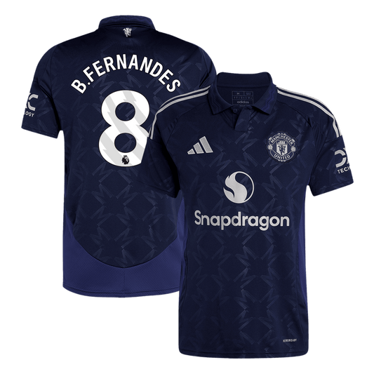 Manchester United Borta Fotbollströja B.FERNANDES #8 2024/25