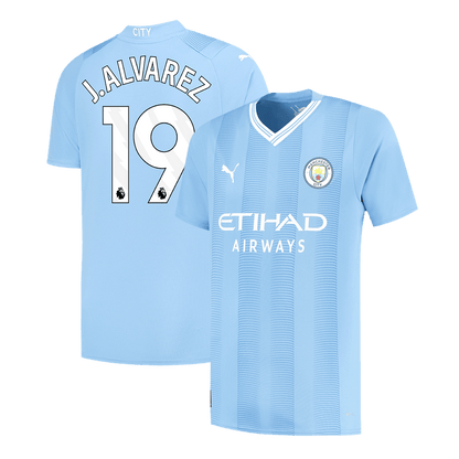 Manchester City Hemma Fotbollströja J.ALVAREZ #19 2023/24
