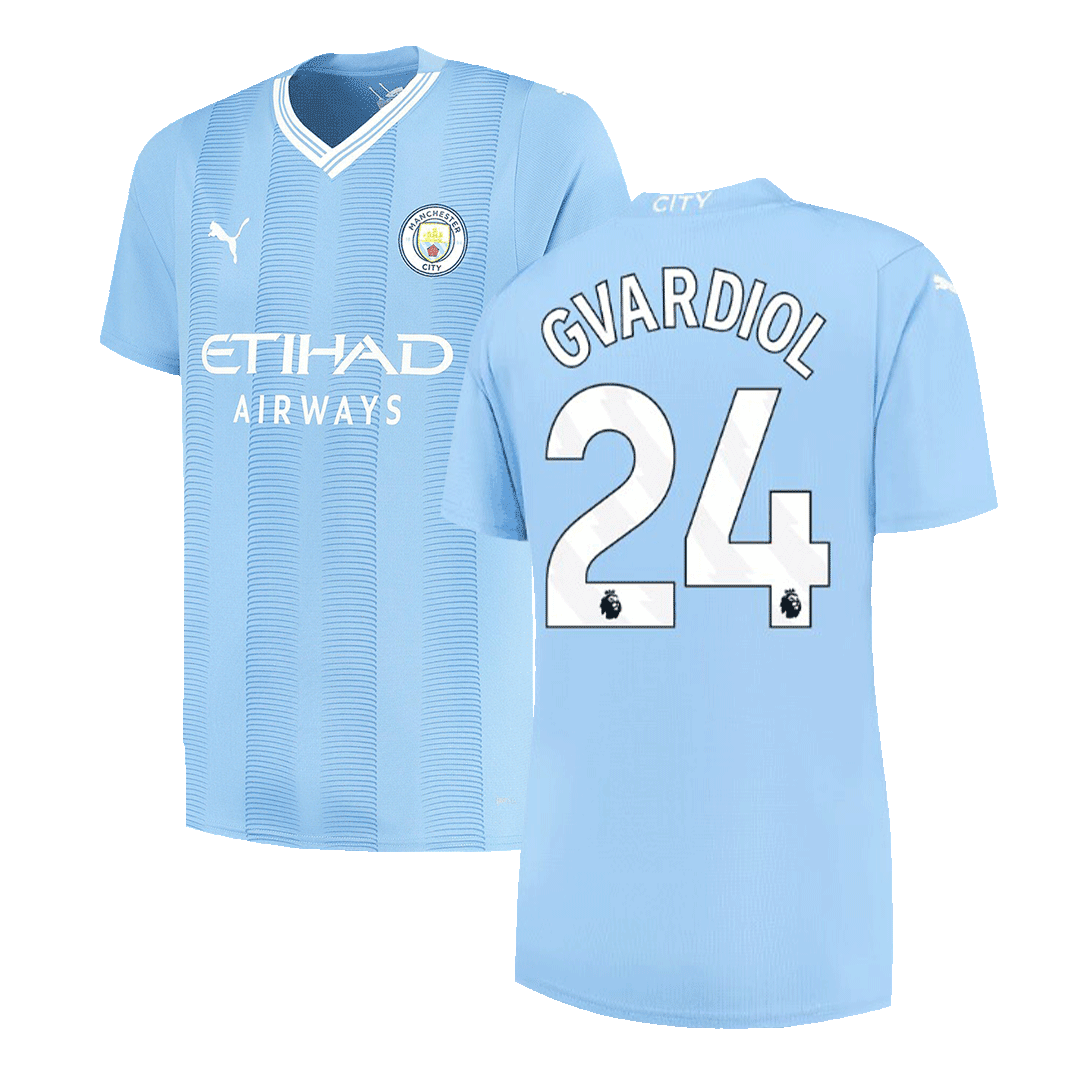 Manchester City Hemma Fotbollströja GVARDIOL #24 2023/24