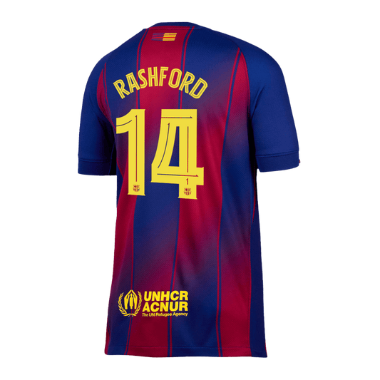 RASHFORD #14 Barcelona Tröja 2025/26 Hemma - UCL
