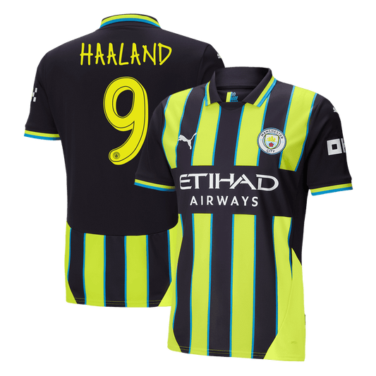 Manchester City Borta Fotbollströja HAALAND #9 2024/25 - UCL