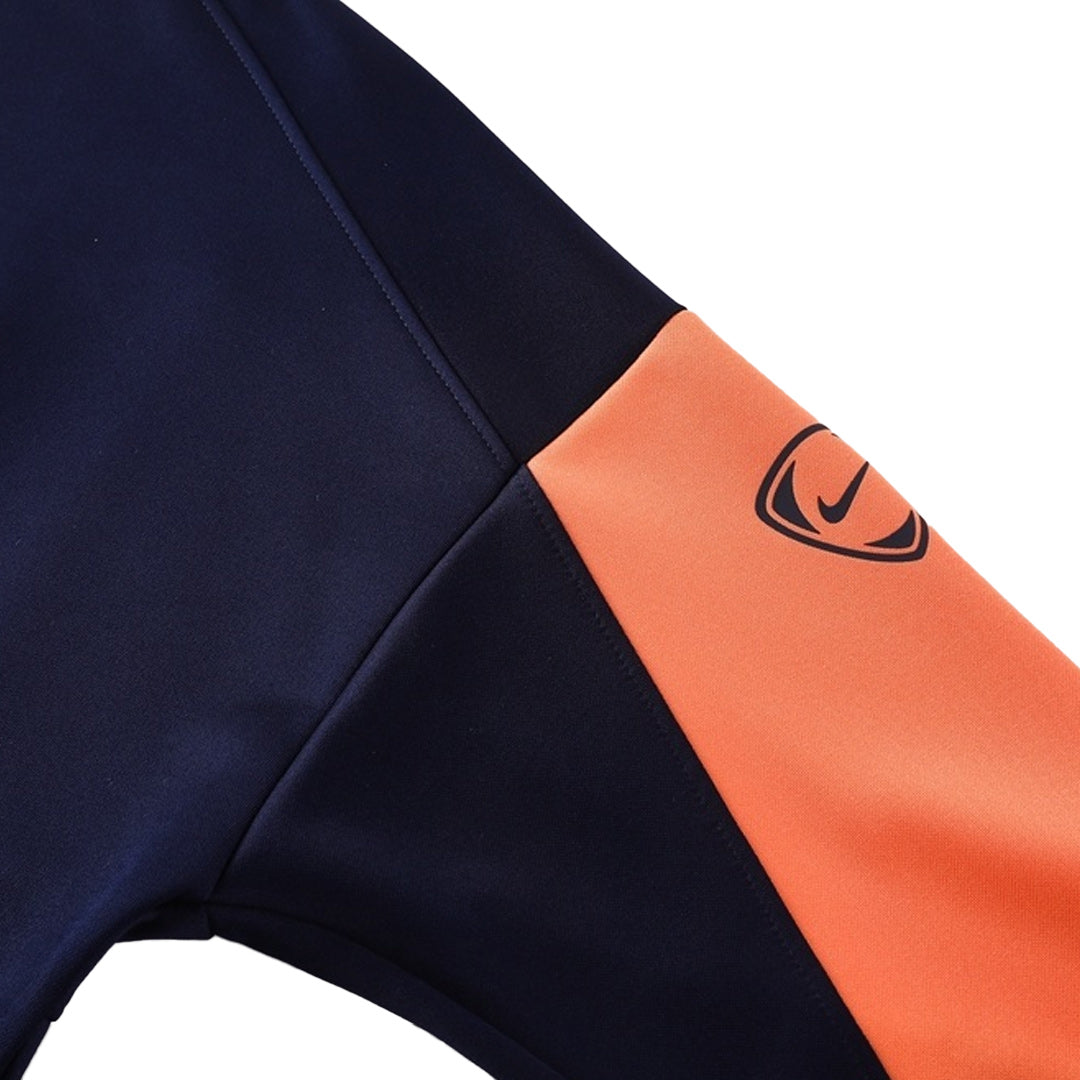 Barcelona Träningsset (Jacka+Byxor) 2025/26 Navy&Orange