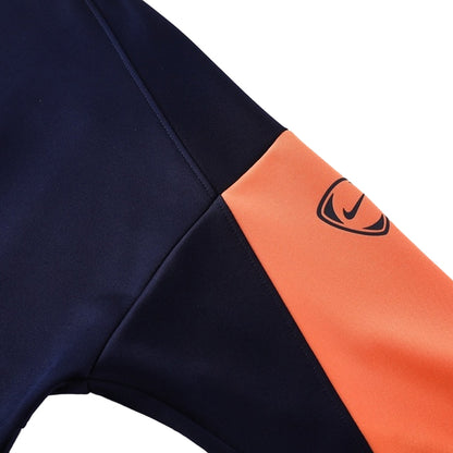 Barcelona Träningsset (Jacka+Byxor) 2025/26 Navy&Orange