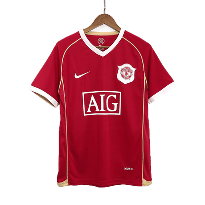 Retro Manchester United Hemma Fotbollströja 2006/07
