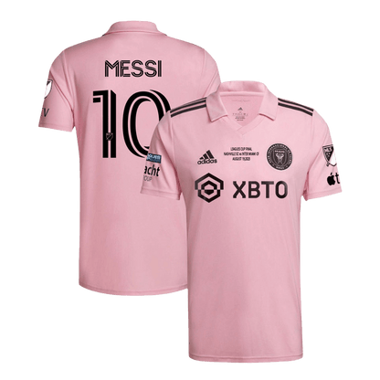 Inter Miami CF Hemma Fotbollströja MESSI #10 2023 - Leagues Cup Final