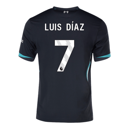 Liverpool Borta Fotbollströja LUIS DÍAZ #7 2024/25 Premium