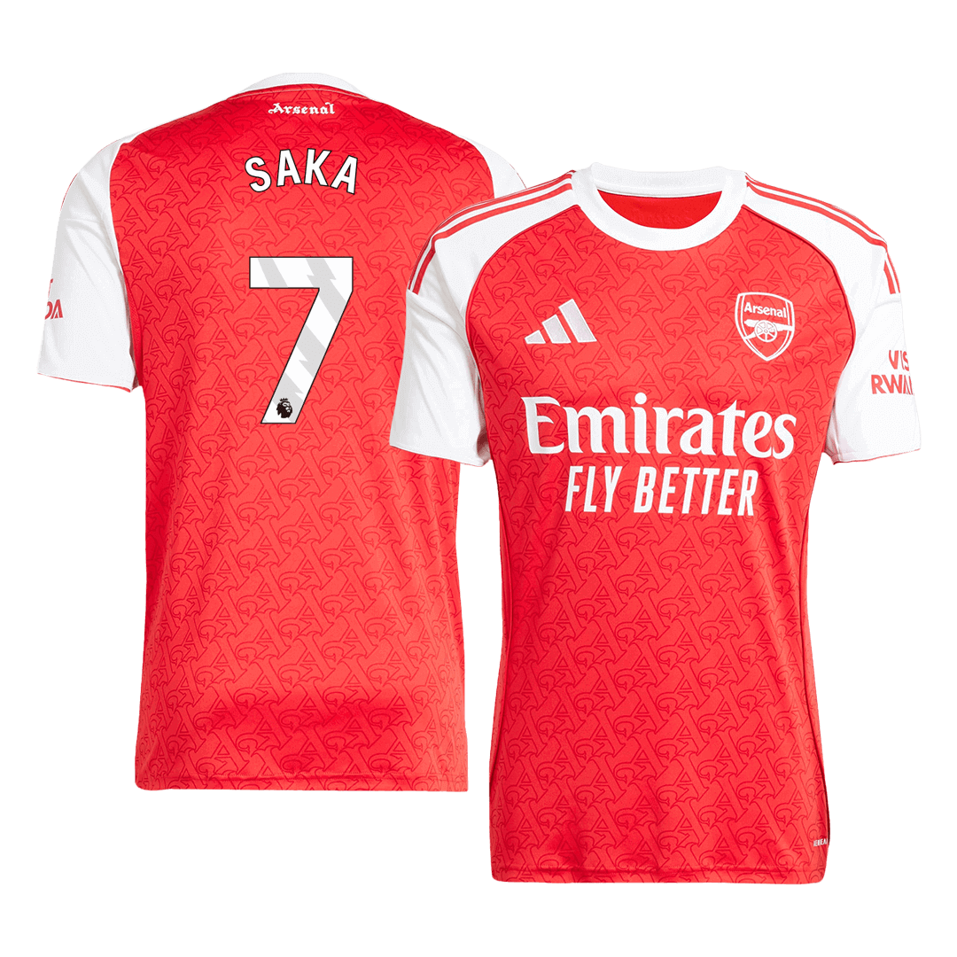SAKA #7 Arsenal Hemma Tröja 2025/26