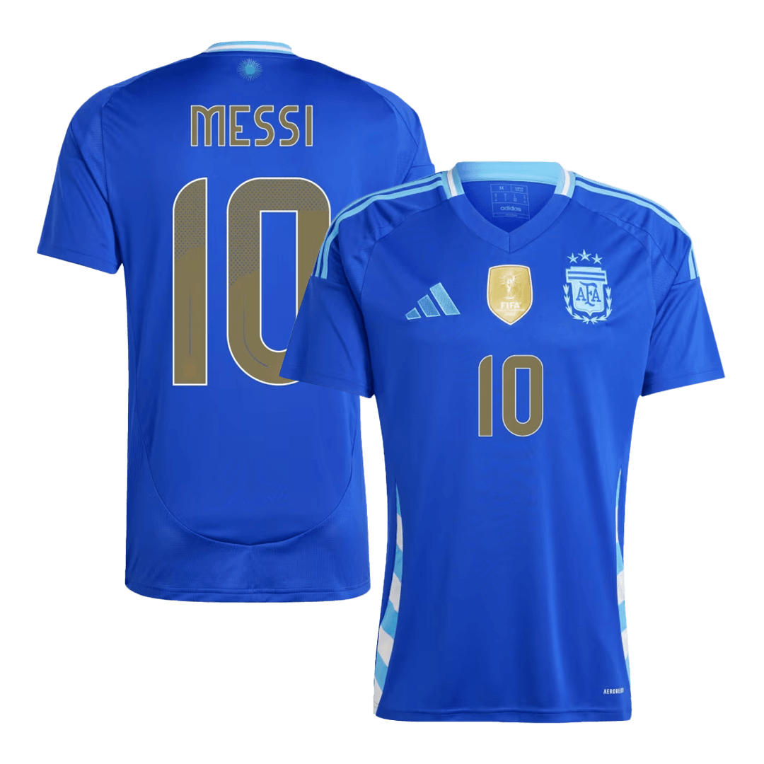 MESSI #10 Argentina Borta Fotbollströjor 2024