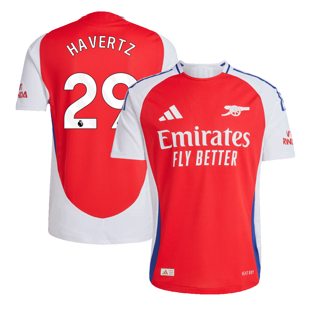 Arsenal Hemma Fotbollströja HAVERTZ #29 2024/25 Autentisk