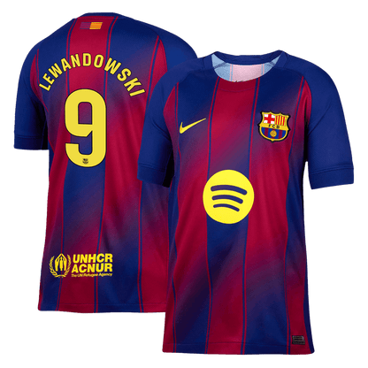 LEWANDOWSKI #9 Barcelona Tröja 2025/26 Hemma
