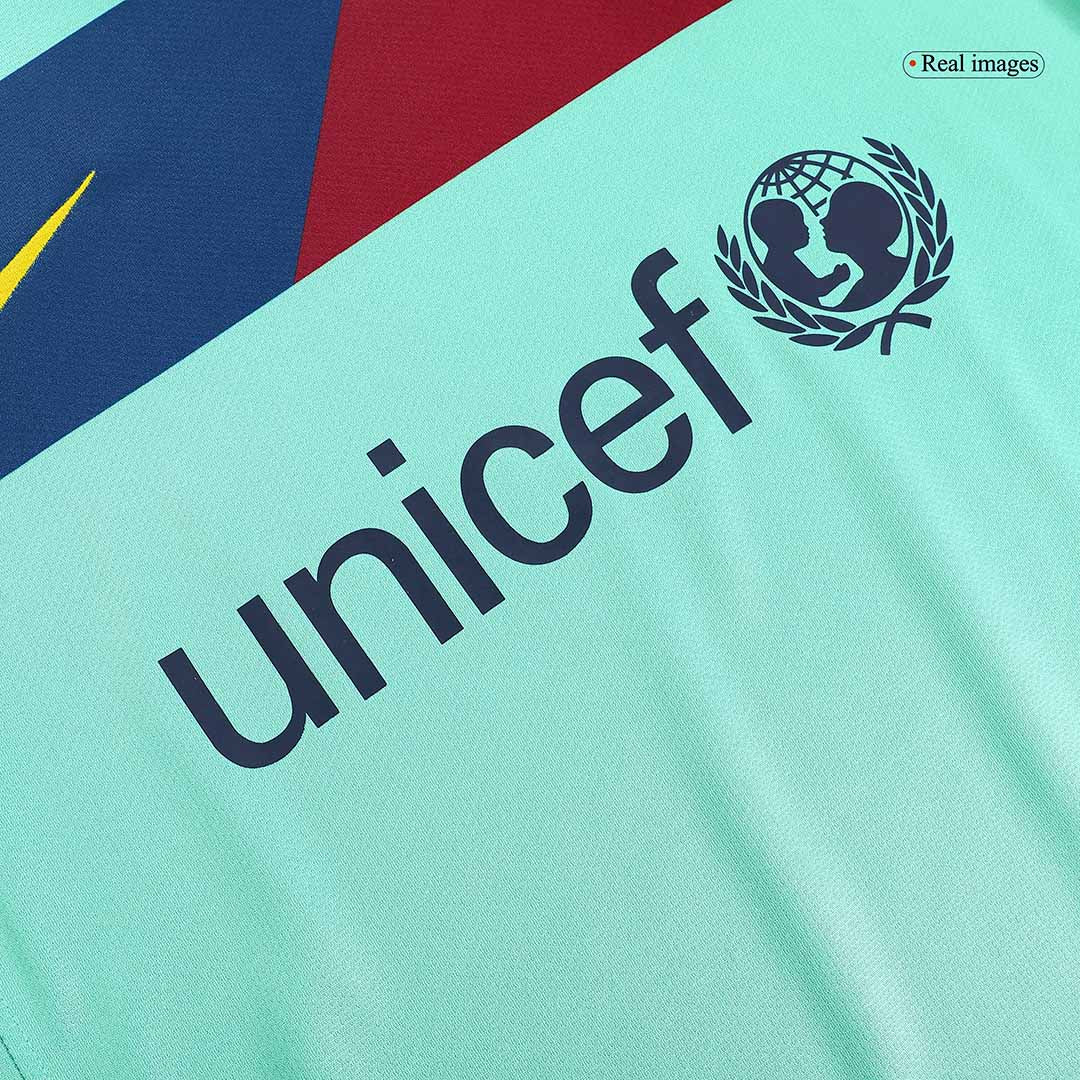 Retro Barcelona Borta Fotbollströja A.INIESTA #8 2010/11
