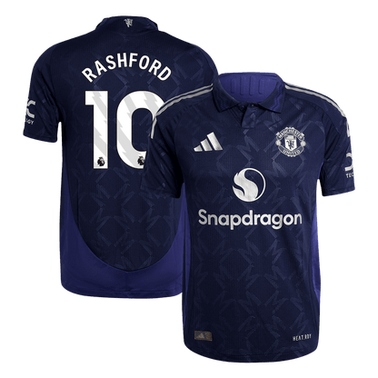 Manchester United Borta Fotbollströja RASHFORD #10 2024/25 Autentisk