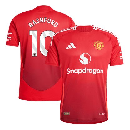 Manchester United Hemma Fotbollströja RASHFORD #10 2024/25 Autentisk