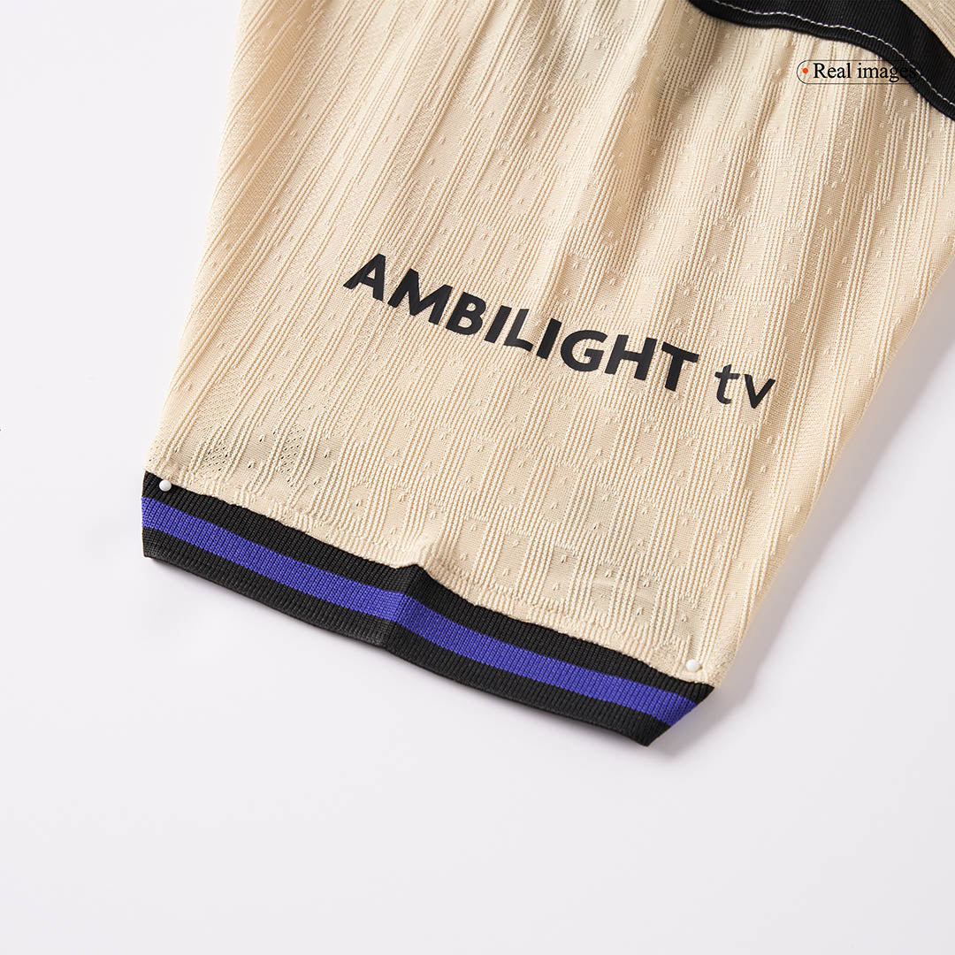 Barcelona Tröja ROONY #28 2025/26 Borta Autentisk Gul - UCL-6