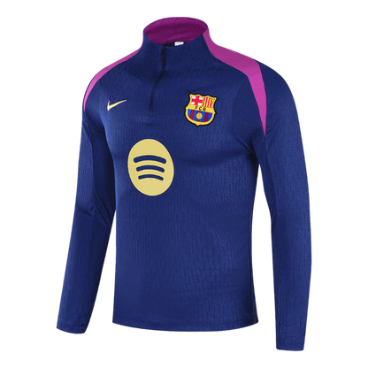 Barcelona Tröja & Träningsset(Jacka+Byxor) 2025/26 Mörkblå Barn