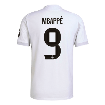 MBAPPÉ #9 Real Madrid Hemma Fotbollströjor 2025/26 Autentisk