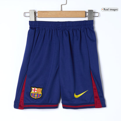 Barcelona Tröja 2025/26 Hemmaställ Röd/Blå Barn