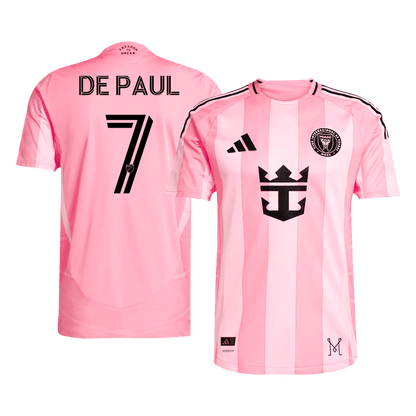 DE PAUL #7 Inter Miami CF Tröja 2025 Hemma Autentisk