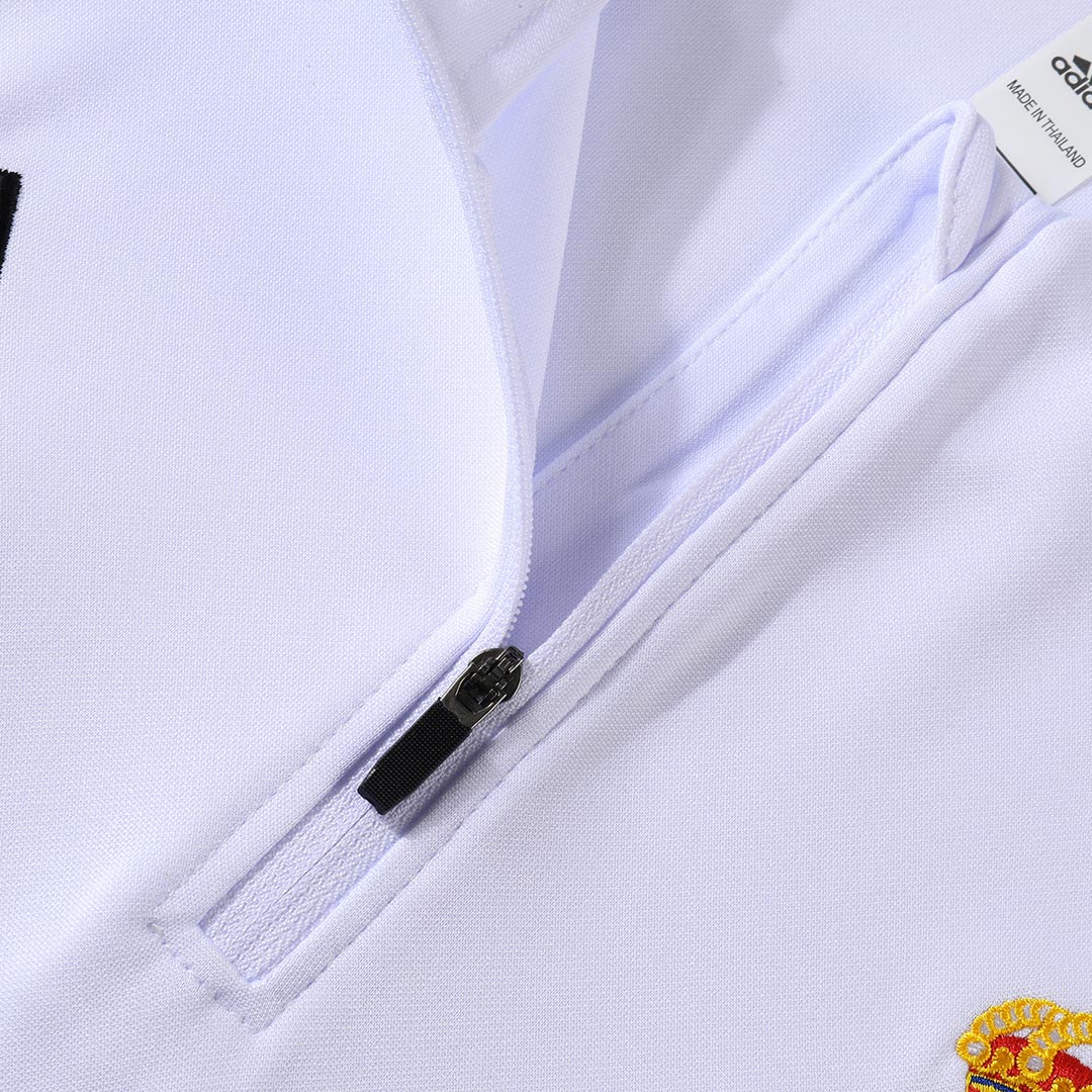 Real Madrid Träningsset (Jacka+Byxor) 2025/26 Vit