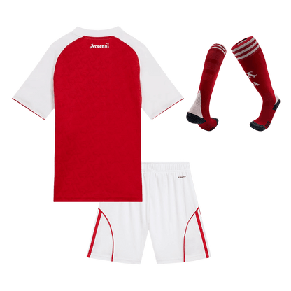 Arsenal Tröja 2025/26 Hemmaställ Röd Barn