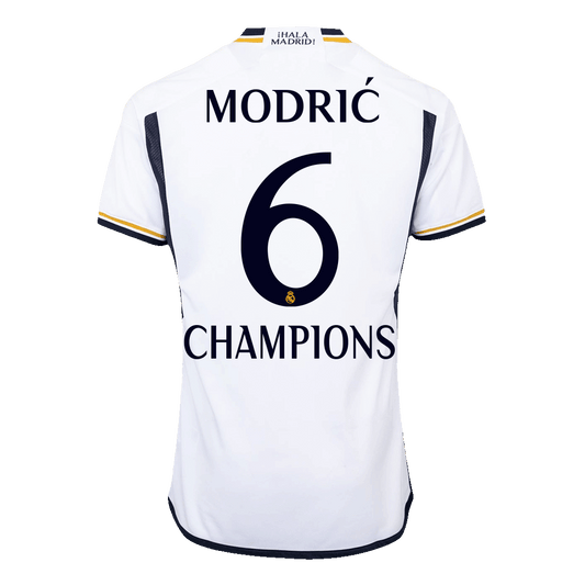 Real Madrid Hemma Fotbollströja MODRIĆ #6 2023/24 Autentisk