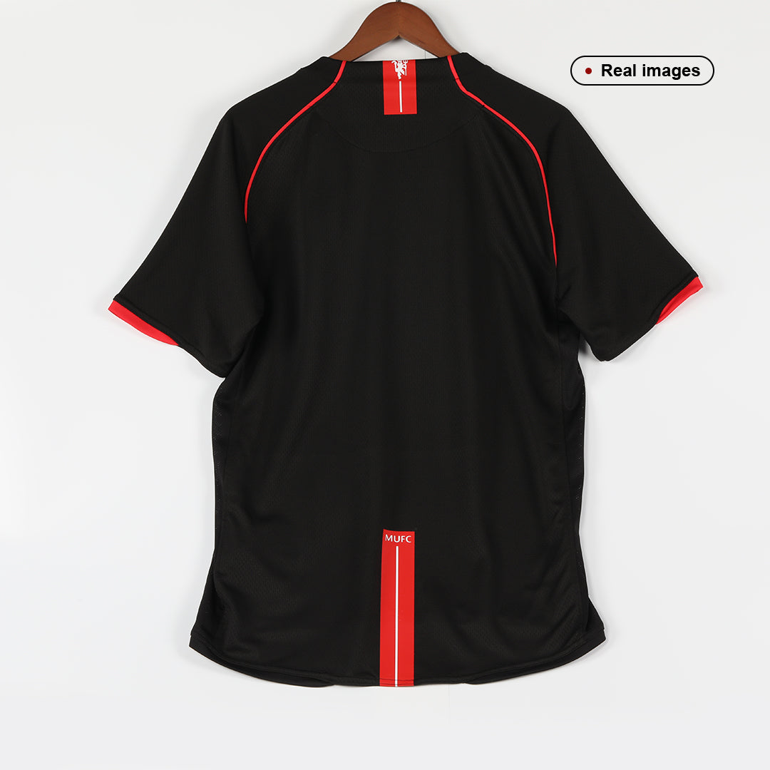 Retro Manchester United Borta Fotbollströja 2007/08