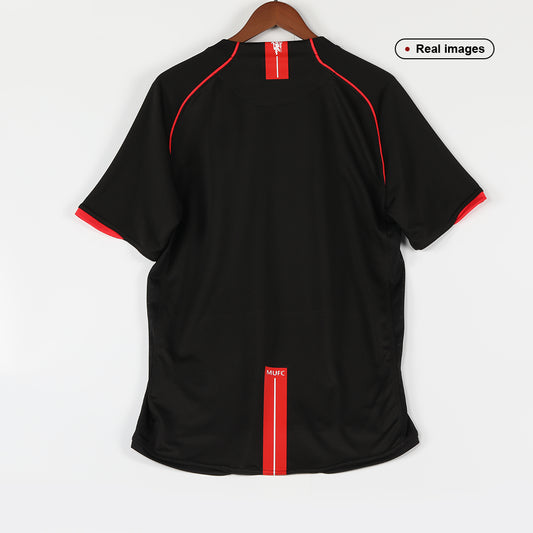 Retro Manchester United Borta Fotbollströja 2007/08