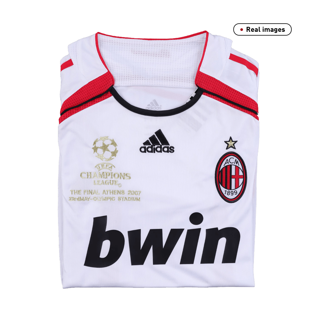 Retro AC Milan Borta Fotbollströja RONALDO #99 2006/07 - UCL