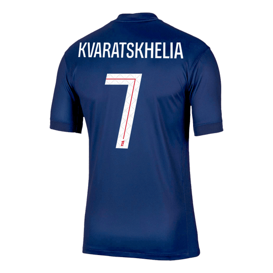 KVARATSKHELIA #7 PSG Tröja 2025/26 Hemma