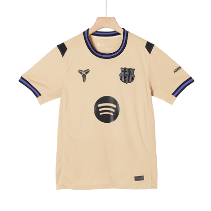 Barcelona Tröja F.DE JONG #21 2025/26 Borta Gul - UCL