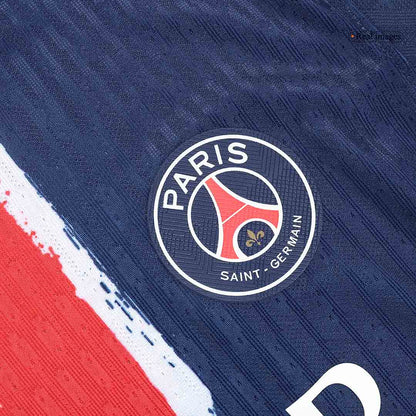 CHAMPIONS #25 PSG Hemma Fotbollströjor 2024/25 Autentisk - CHAMPIONS OF EUROPE