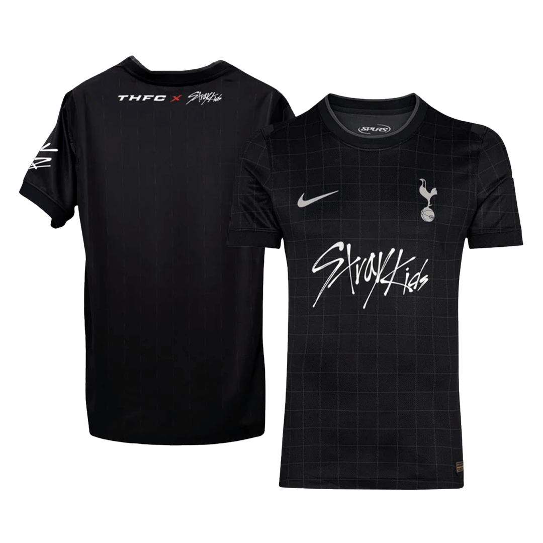 Tottenham Hotspur Tröja 2025/26 X Stray Kids Svart Barn