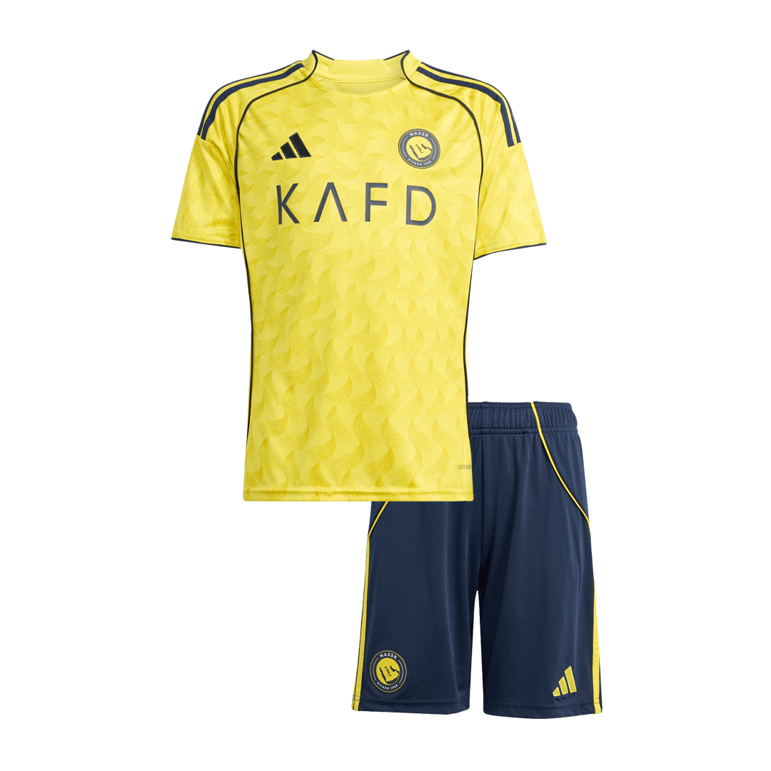 Al Nassr Tröja 2025/26 Hemmaställ Gul Barn