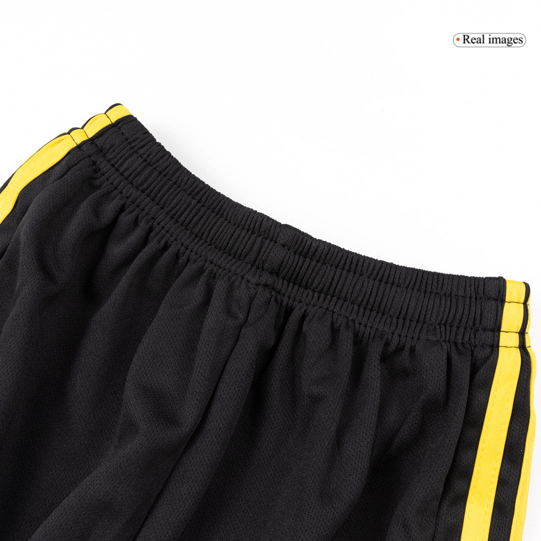 Manchester United Tröja 2025/26 Tredjeställ Svart Barn