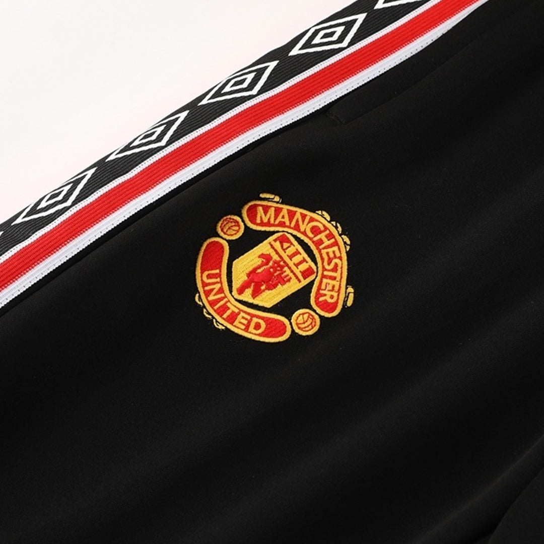 Manchester United Träningsset (Jacka+Byxor) 2025/26 Röd & Svart