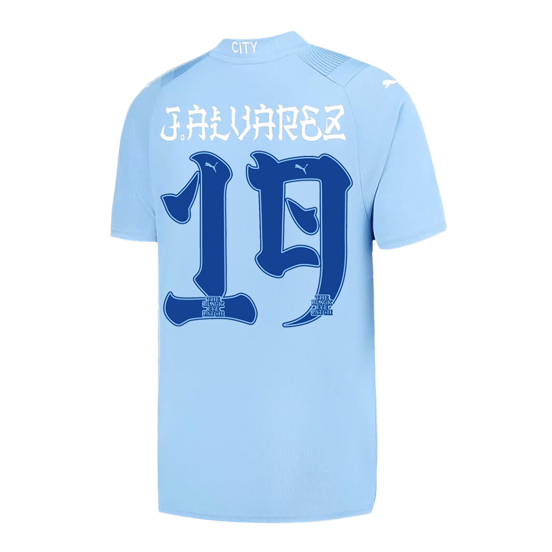 Manchester City Hemma Fotbollströja J.ALVAREZ #19 2023/24