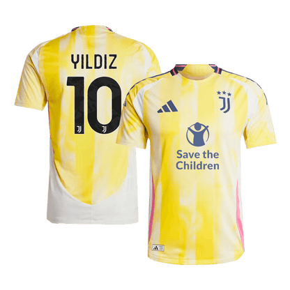 Juventus Borta Fotbollströja YILDIZ #10 2024/25 Autentisk