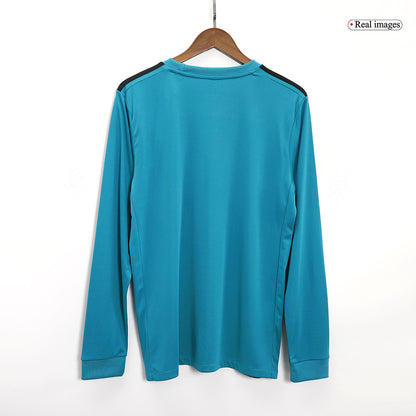 Retro Real Madrid Tredjeställ Fotbollströja 2017/18 långärmad