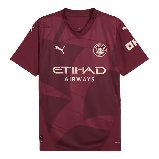 Manchester City Tredjeställ Fotbollströja 2024/25