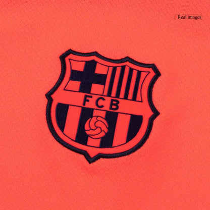 Barcelona Tröja LEWANDOWSKI #9 2025/26 Tredje Orange - UCL-9