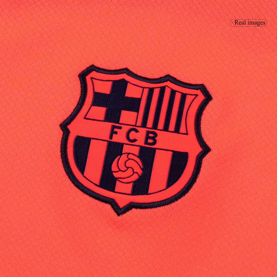 Barcelona Tröja RAPHINHA #11 2025/26 Tredje Orange - UCL-9
