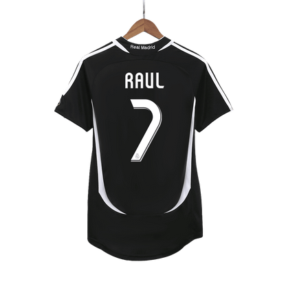 Retro Real Madrid Borta Fotbollströja RAUL #7 2006/07