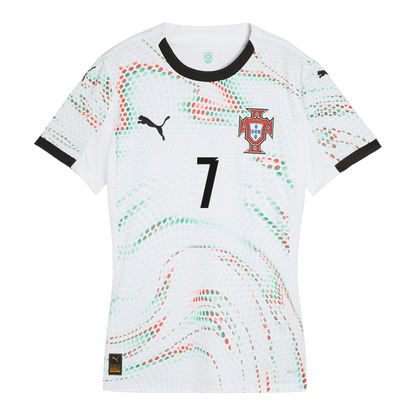 Portugal Borta Fotbollströjor RONALDO #7 2025 Dam